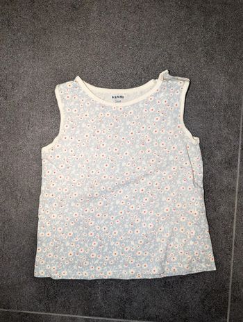 Débardeur fleuri fille 3 ans comme NEUF