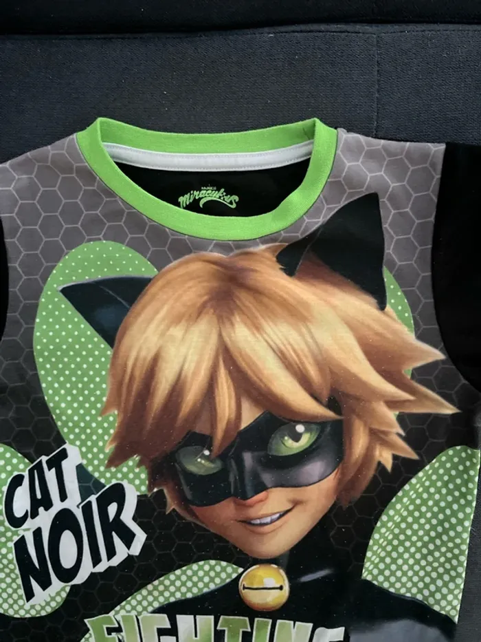 T-shirt chat noir - photo numéro 4