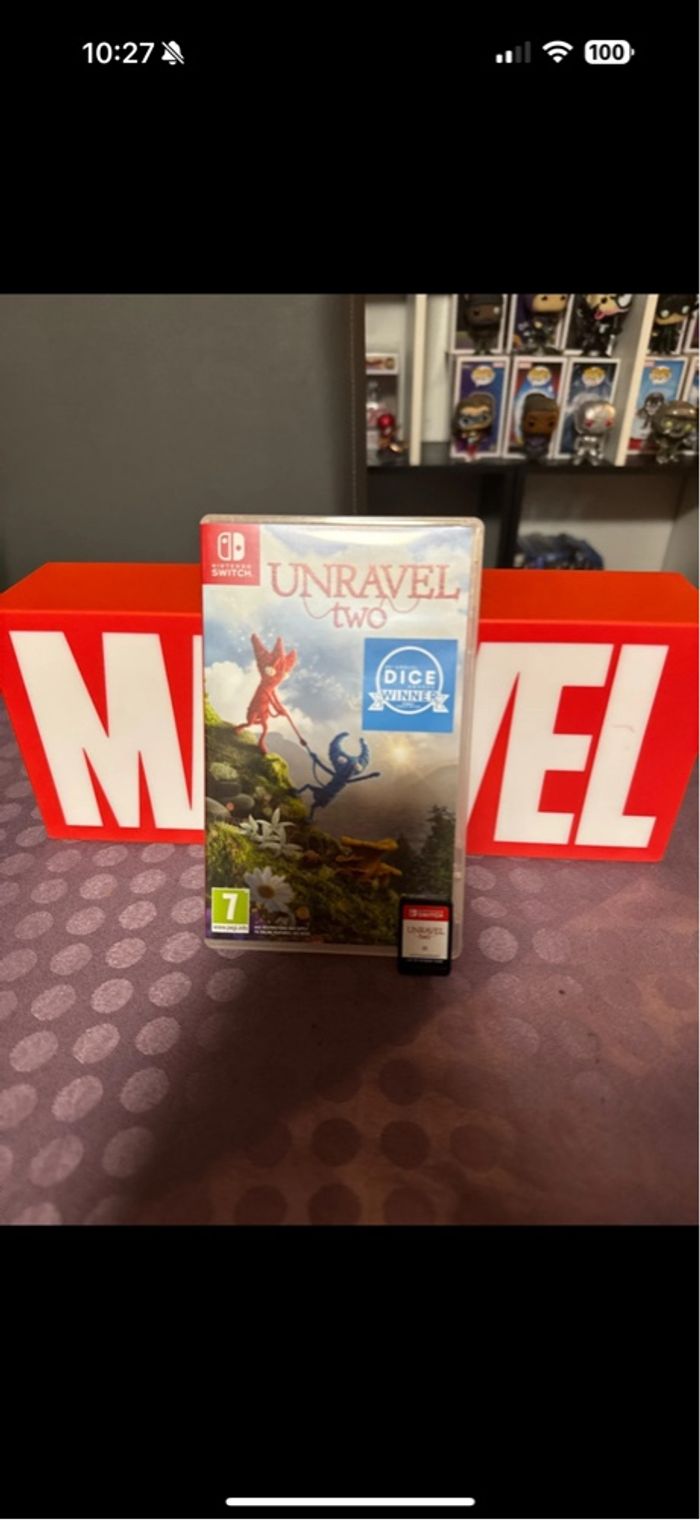 Jeu Nintendo Switch unravel two