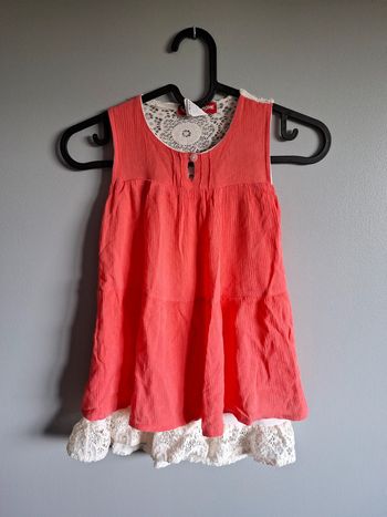 Robe sans manches 4 ans