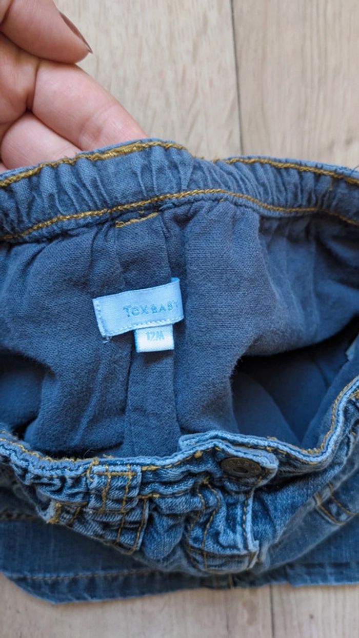 Jupe en Jeans 12 Mois Tex - photo numéro 3