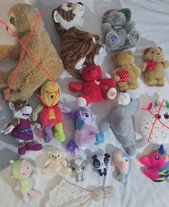 Lot peluches
