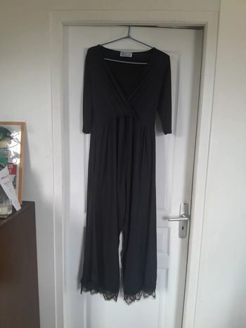 Combinaison large avec dentelle phierce fashions