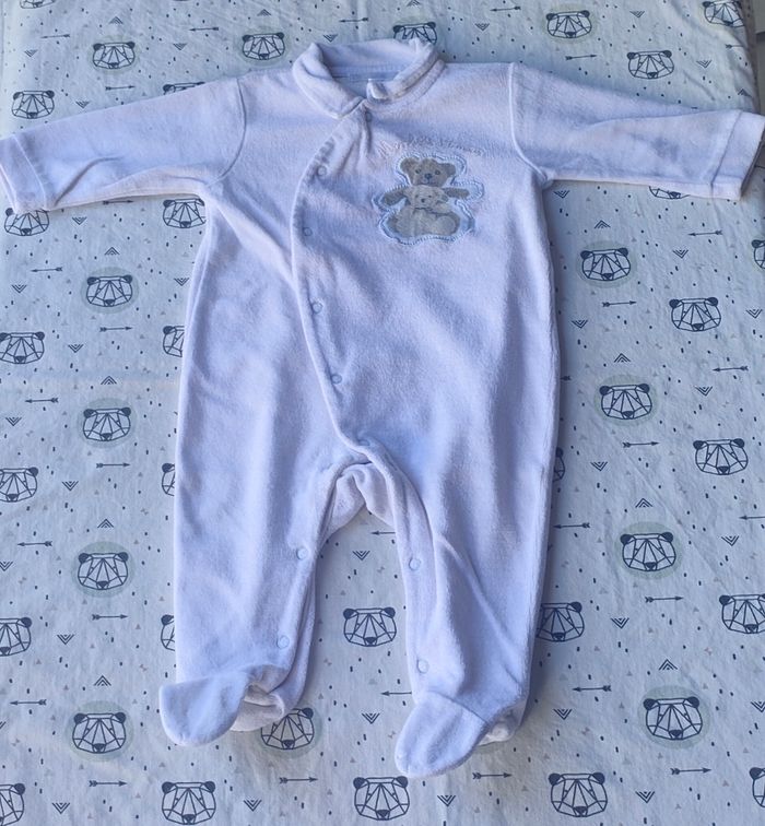 Lot pyjamas velours taille 6 mois - photo numéro 10
