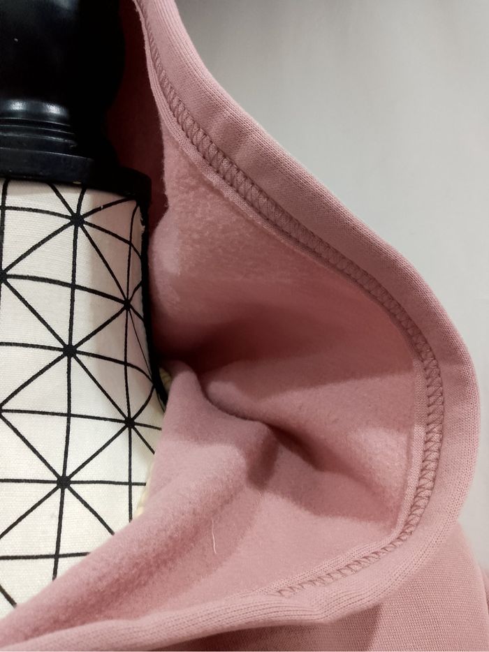 Manteau mi-saison rose grande taille – cardigan élégant à manches longues, doux et chic pour femme - photo numéro 5