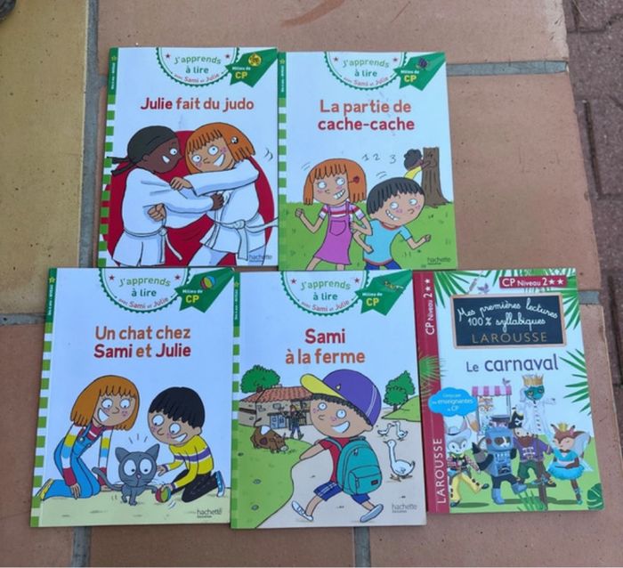 Lot livres Samy et Julie