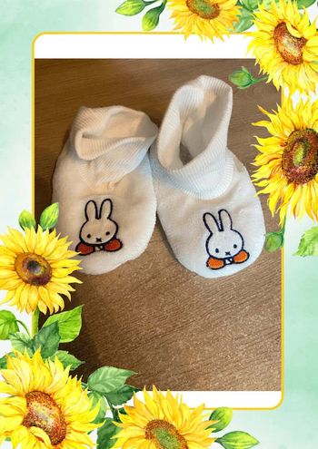 Chausson avec un lapin