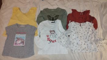 Lot de tee shirt 6 ans 
