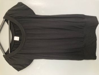 Tee-shirt noir Camaïeu