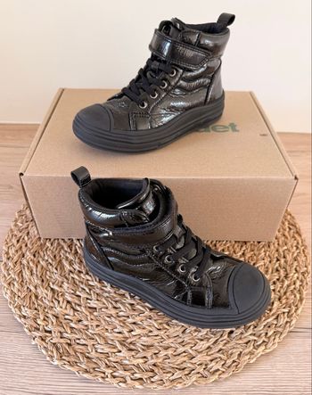 Boots vernies Vertbaudet