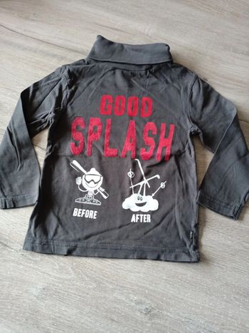 60. T-shirt col roulé Okaïdi 2ans 86