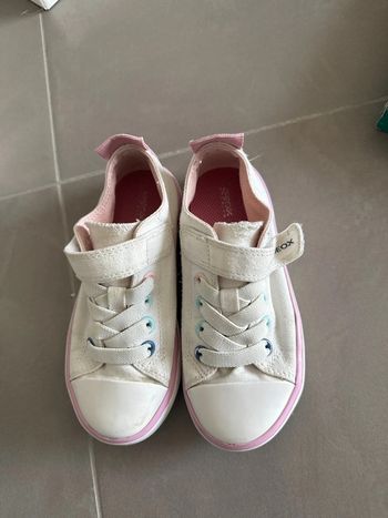 Chaussure geox toile blanche