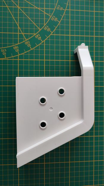 Mur de salle d'exposition pour concessionnaire automobile 30461362 pièce détachée Playmobil #D54