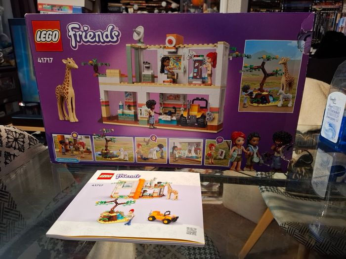 Bien lire boîte Mia's Wildlife Rescue notice et carton vide 41717 Lego Friends Friend - photo numéro 2