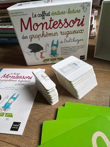 Coffret écriture lecture montessori 