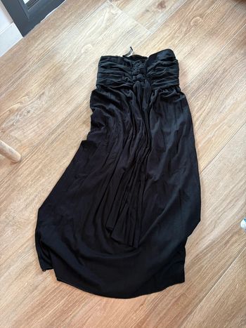 Robe bustier noire