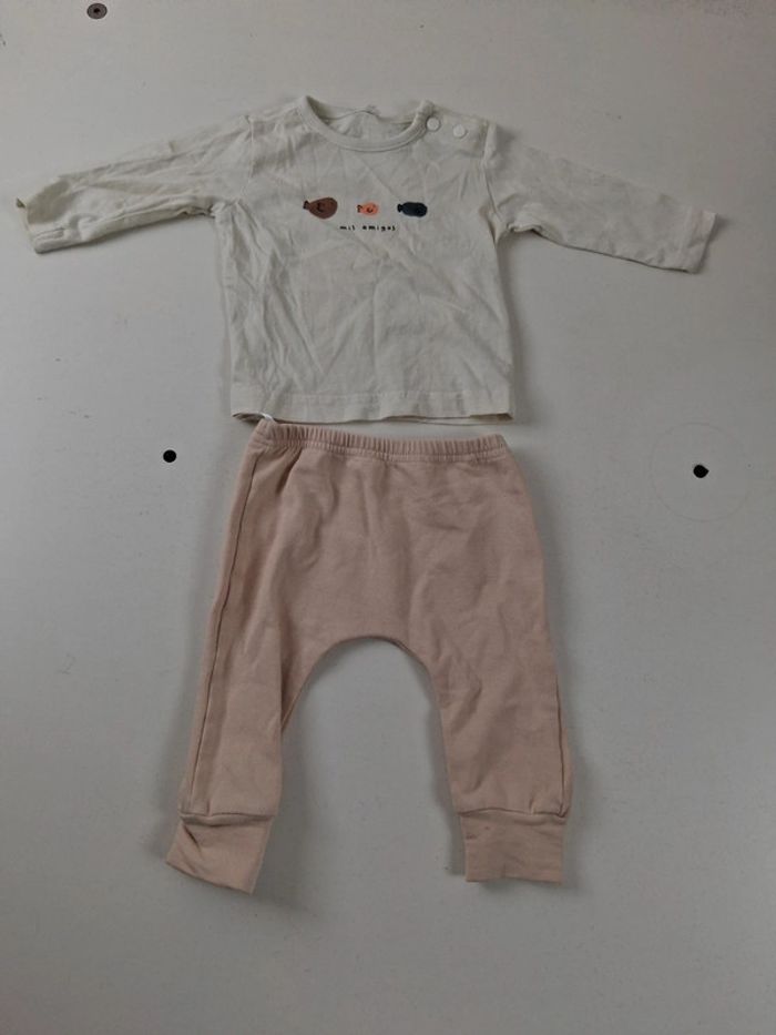Ensemble fille taille 3/6 mois