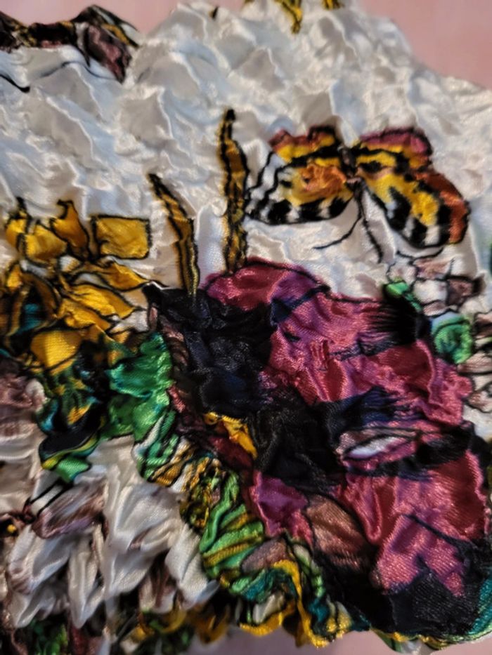 Top femme froissé élastique original - photo numéro 6