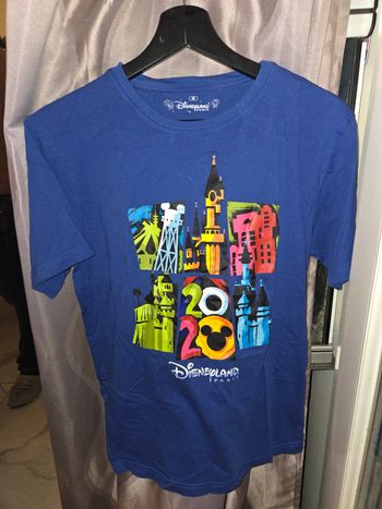 T-shirt disneyland bleu