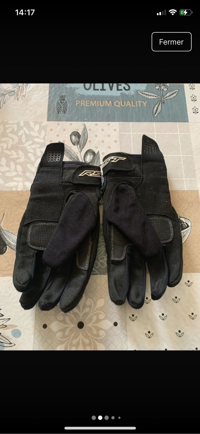 Gants de moto RST - Taille S/8 - photo numéro 2
