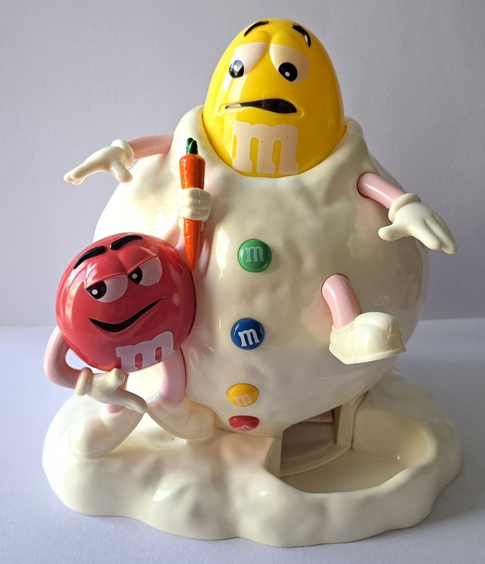 🧰 Boite distributeur M&M's boule de neige