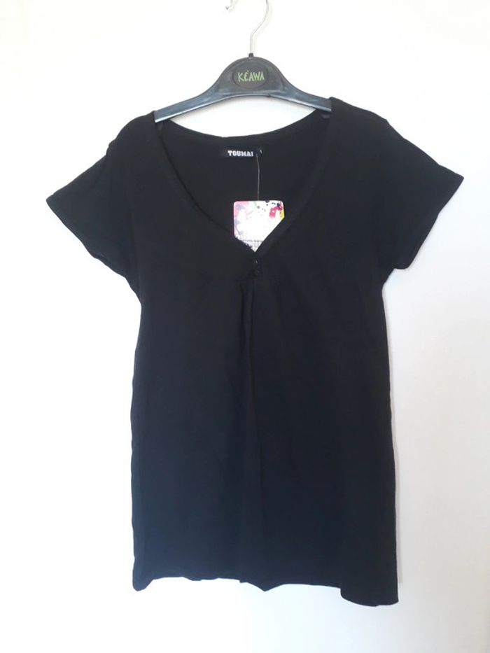 T-Shirt noir - Toumai