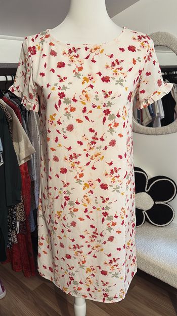 Robe longue fleuries Etam T36