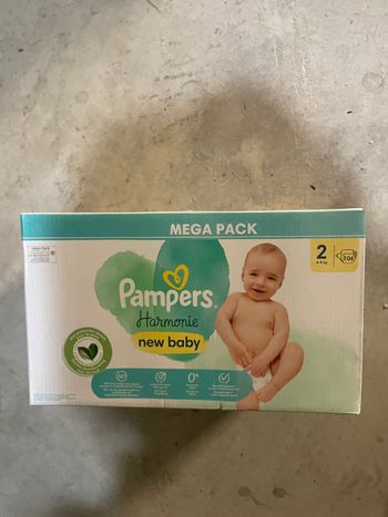 Pampers harmonie taille 2