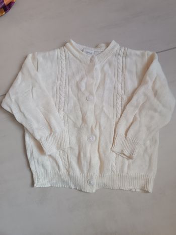 Gilet manches longues