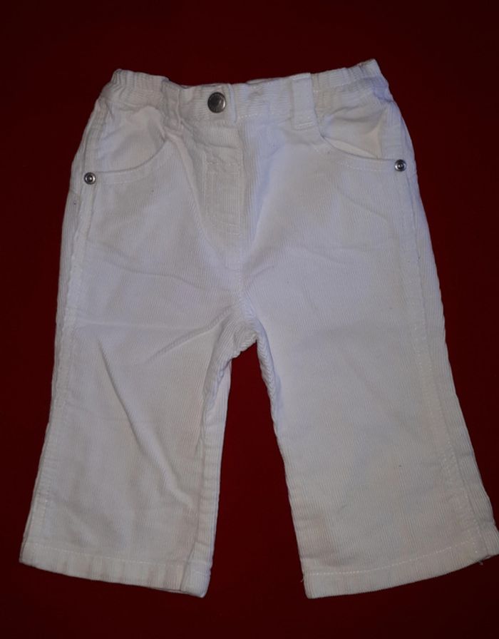 Pantalon velours 12 mois