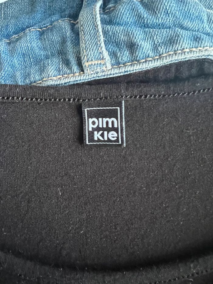 Ensemble Jupe en Jean + T-shirt noir Pimkie – Taille 40 - photo numéro 5