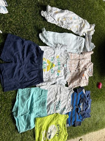 Lot de 9 vêtements Tex en 6 mois