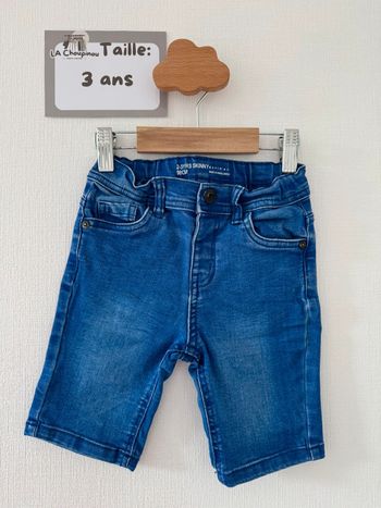 Bermuda jean - taille 3 ans 🌼
