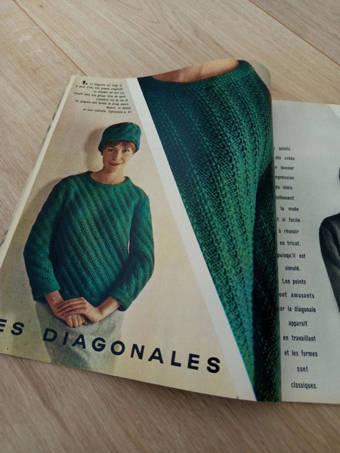 Magazine tricot spécial JM 1961 vintage - photo numéro 3