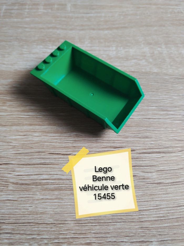 Lego benne verte  véhicule 15455