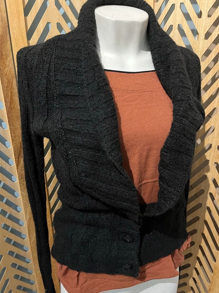 Gros gilet Naf Naf M - photo numéro 2