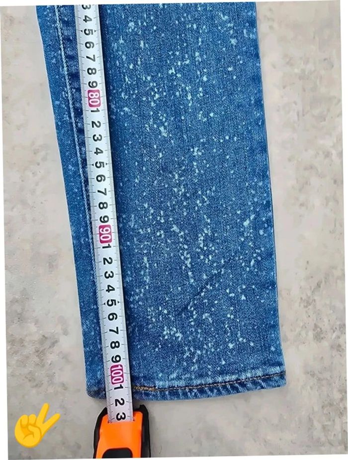 Jeans Levi's 721 W32|FR42 L30 coupe skinny bleu Femme-Women pan340 - photo numéro 5
