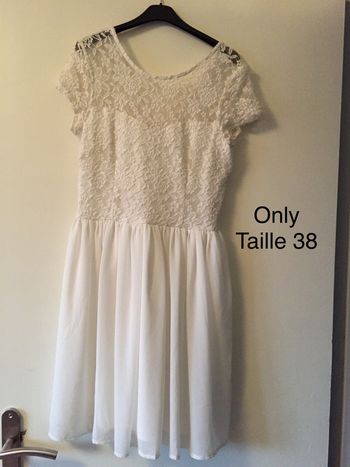 Robe blanche Only Taille 38