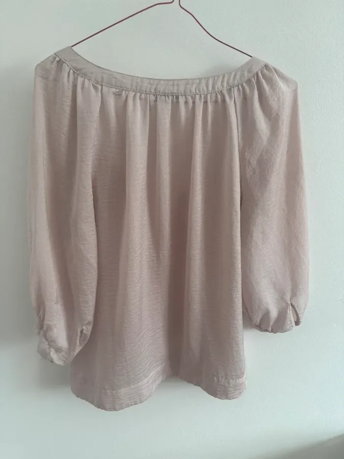 Blouse rose pale - photo numéro 2