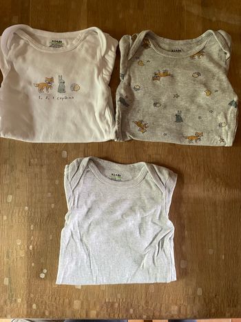 Lot bodys manche longues