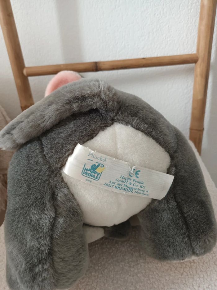 Peluche éléphant et son bébé Happy People - photo numéro 5