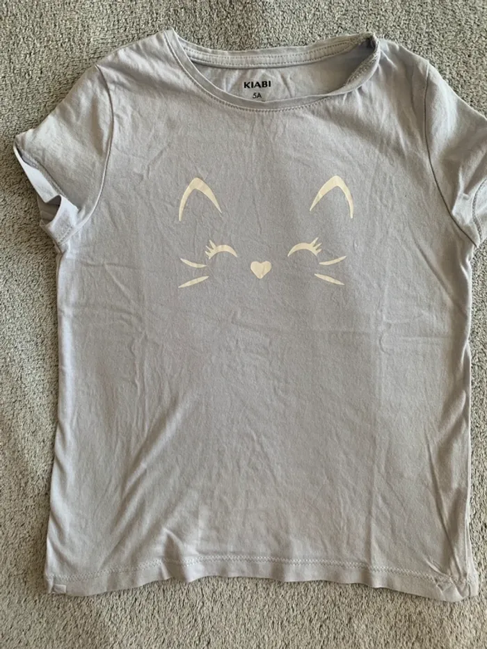T-shirt manche courte 5 ans