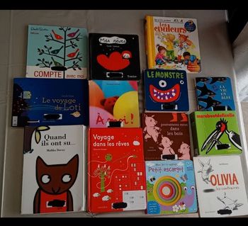 Lot de 10 livres bébé/enfant