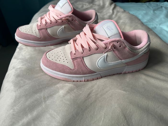 basket - Dunk rose et blanc - photo numéro 3
