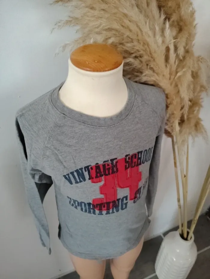 Tee shirt ML garçon 🧑 10 ans - photo numéro 2