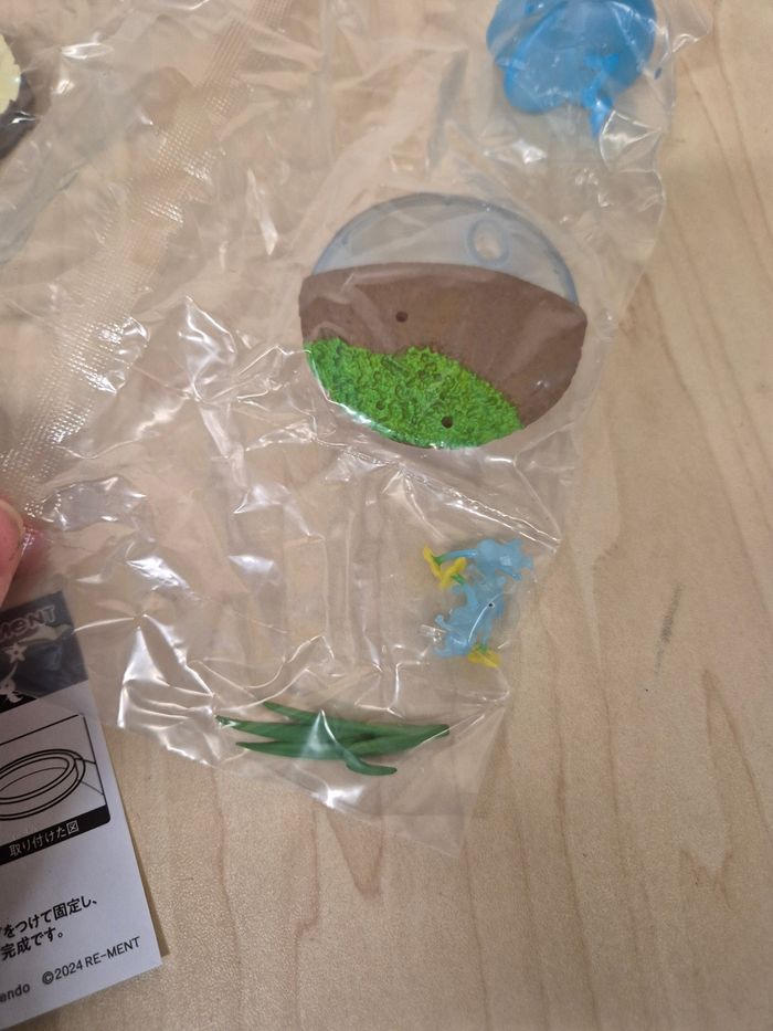 Figurine Re-Ment Pikmin Terrarium 2 : Frozen (Koori zuke) - photo numéro 6