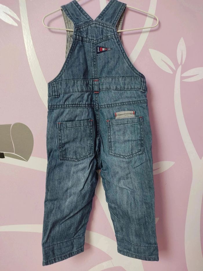 Salopette en jean 12 mois Orchestra - photo numéro 4