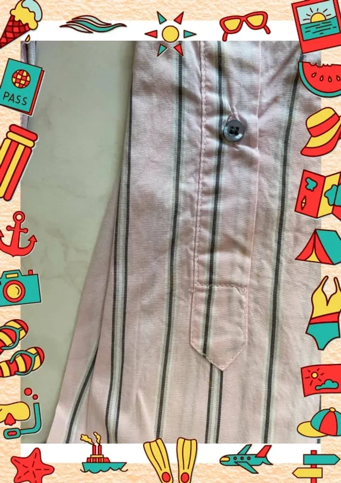 Chemise à rayures Tex XL - photo numéro 5