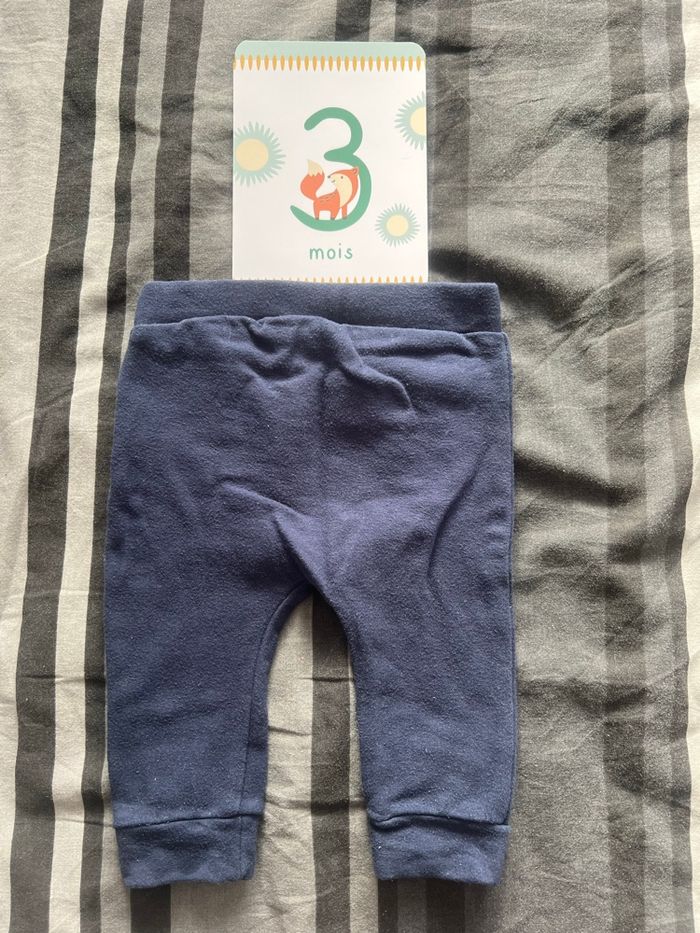 Jogging bleu - 3 mois - photo numéro 2