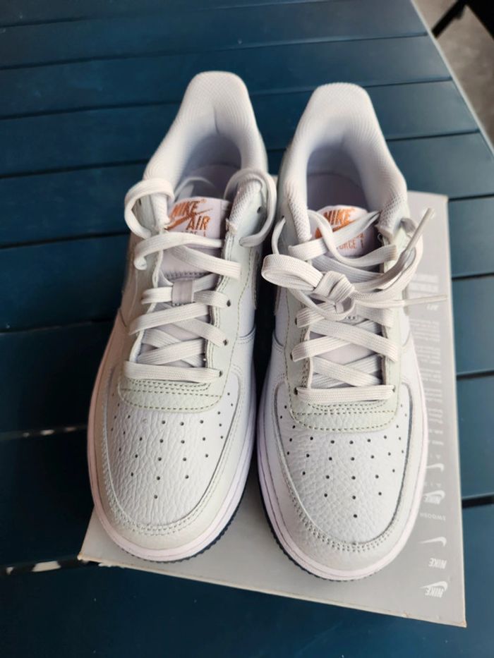 Nike air force 1 gris argenté taille 39 neuves - photo numéro 5
